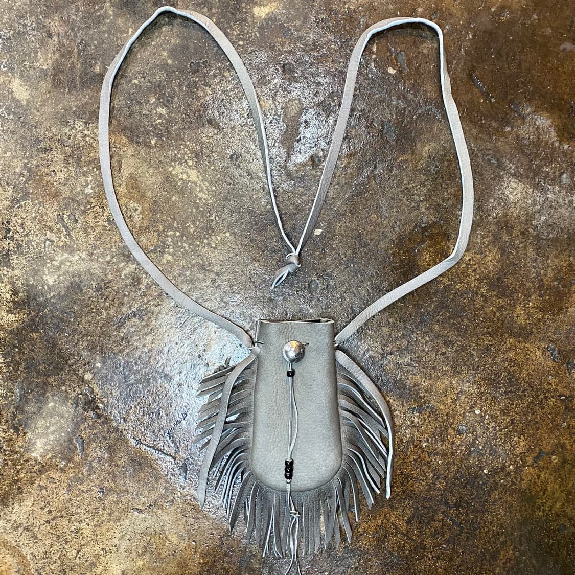 사슴가죽 프린지 미니 크로스백 상품이미지2