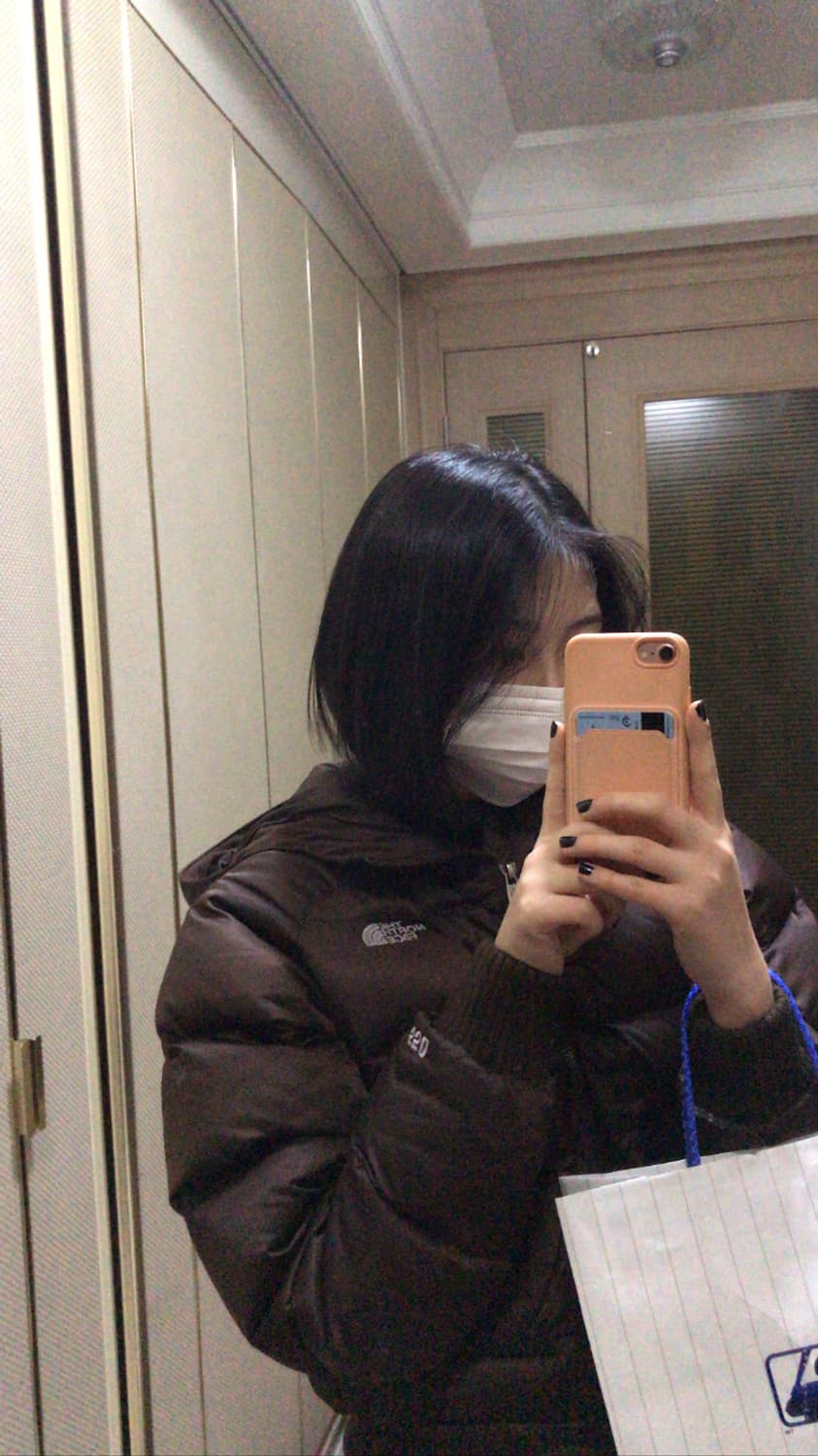 노스페이스 크롭패딩 상품이미지1