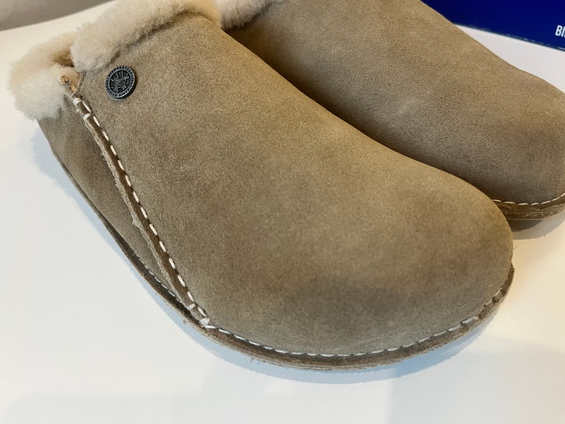 버켄스탁 체르마트 시어링 슬리퍼 43 타우페 (새상품) 상품이미지3