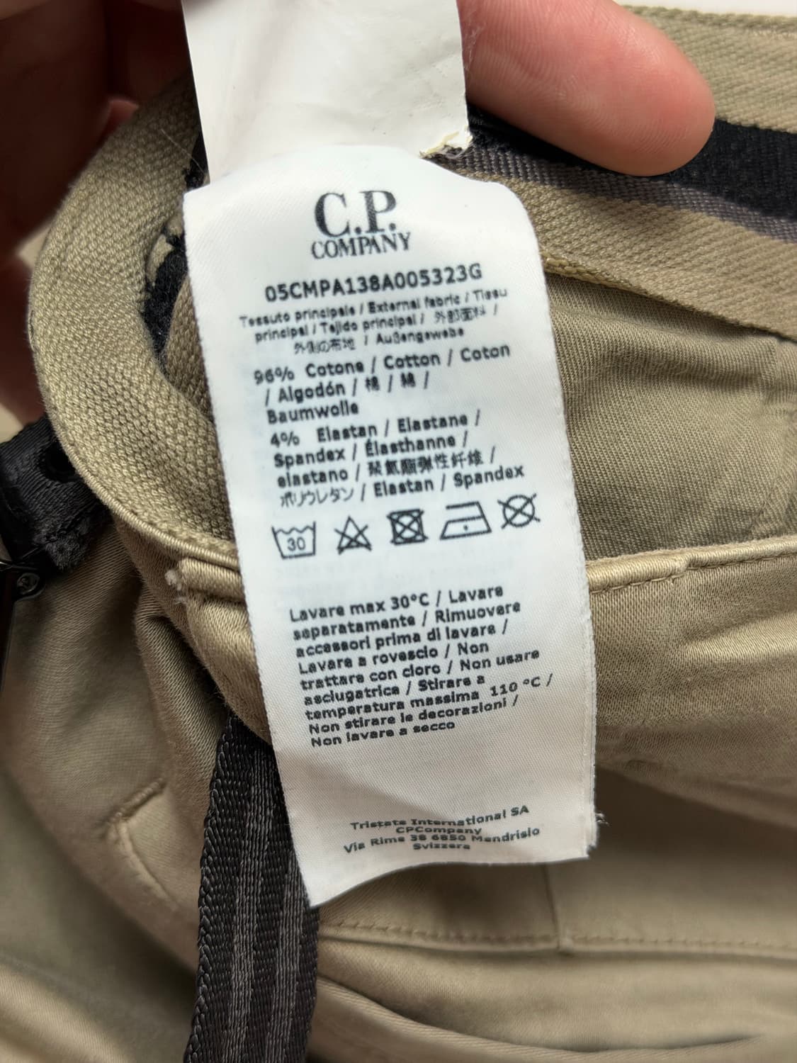 CP 컴퍼니 멀티포켓 카고팬츠 베이지 상품이미지7