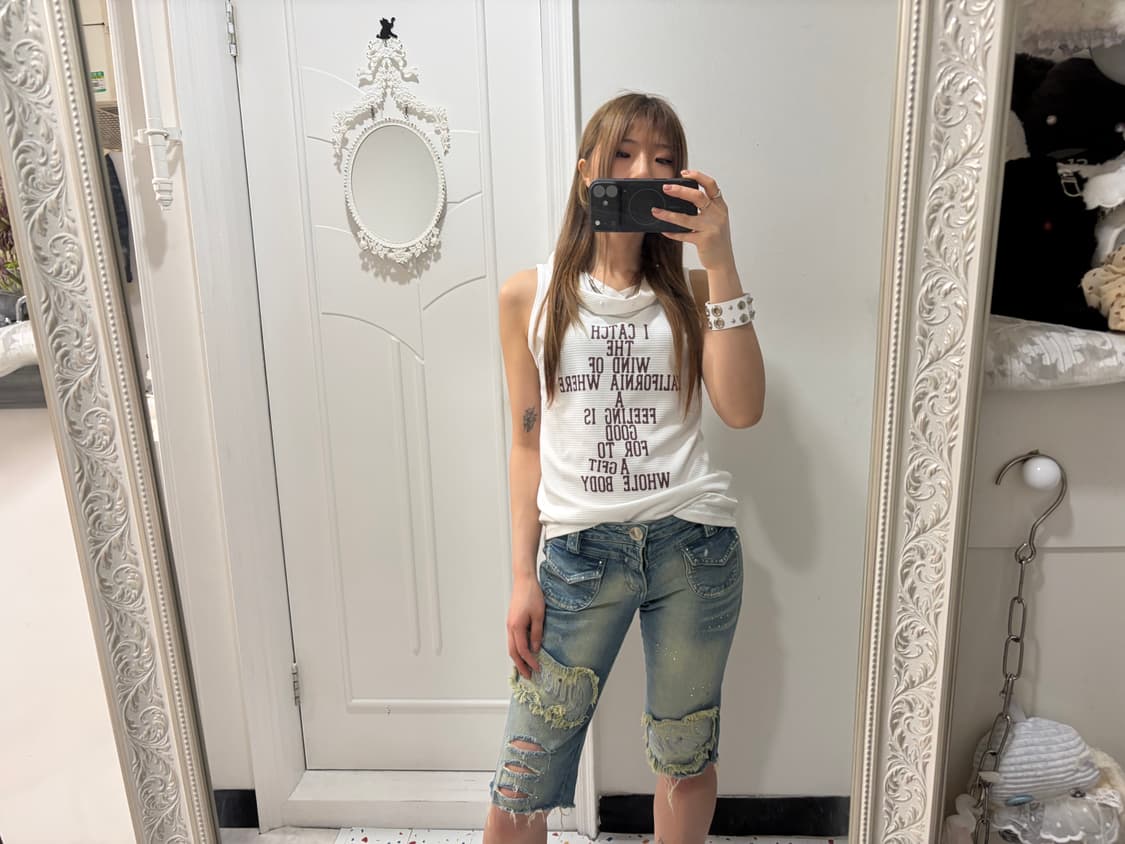 love denim bermuda shorts 상품이미지5