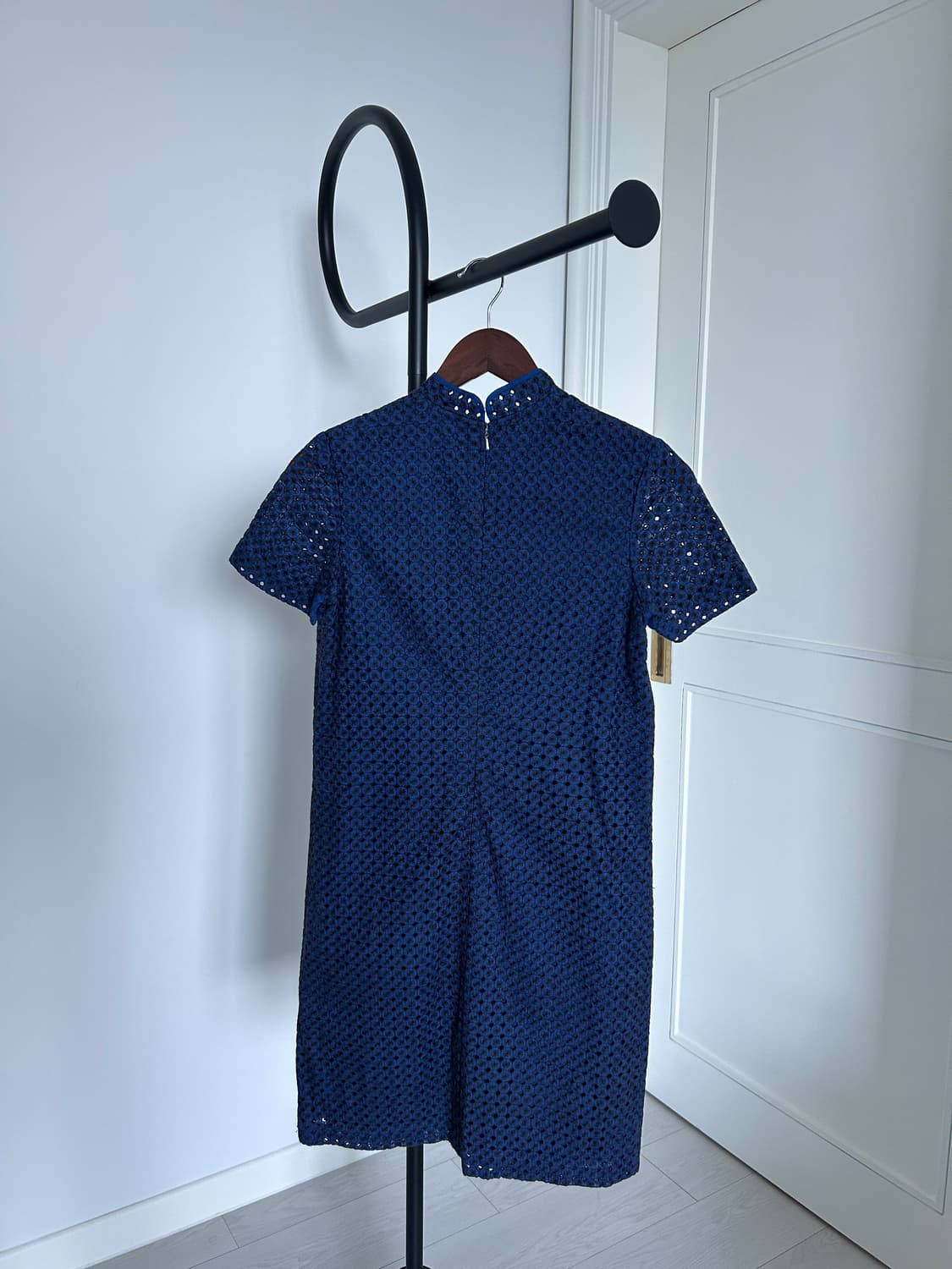 Midnight Blue Qipao-Inspired Dress/치파오 상품이미지4