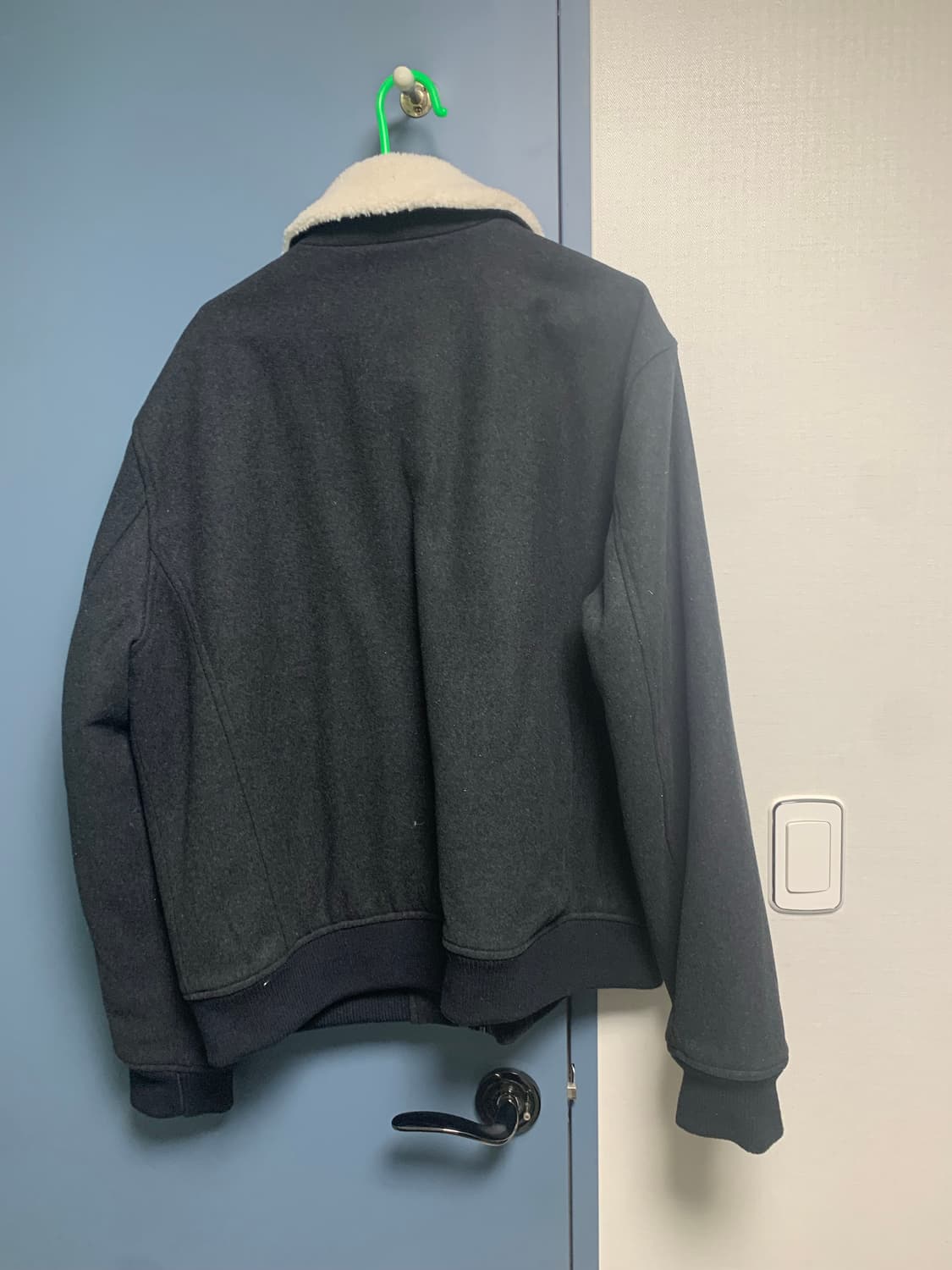 DKNY 쉐르파 카라 율 재킷 XL 상품이미지2