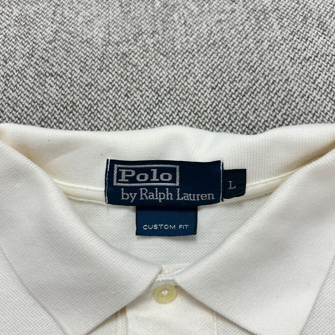 폴로 빅포니 치프키프 아이보리 카라티(L) 상품이미지2