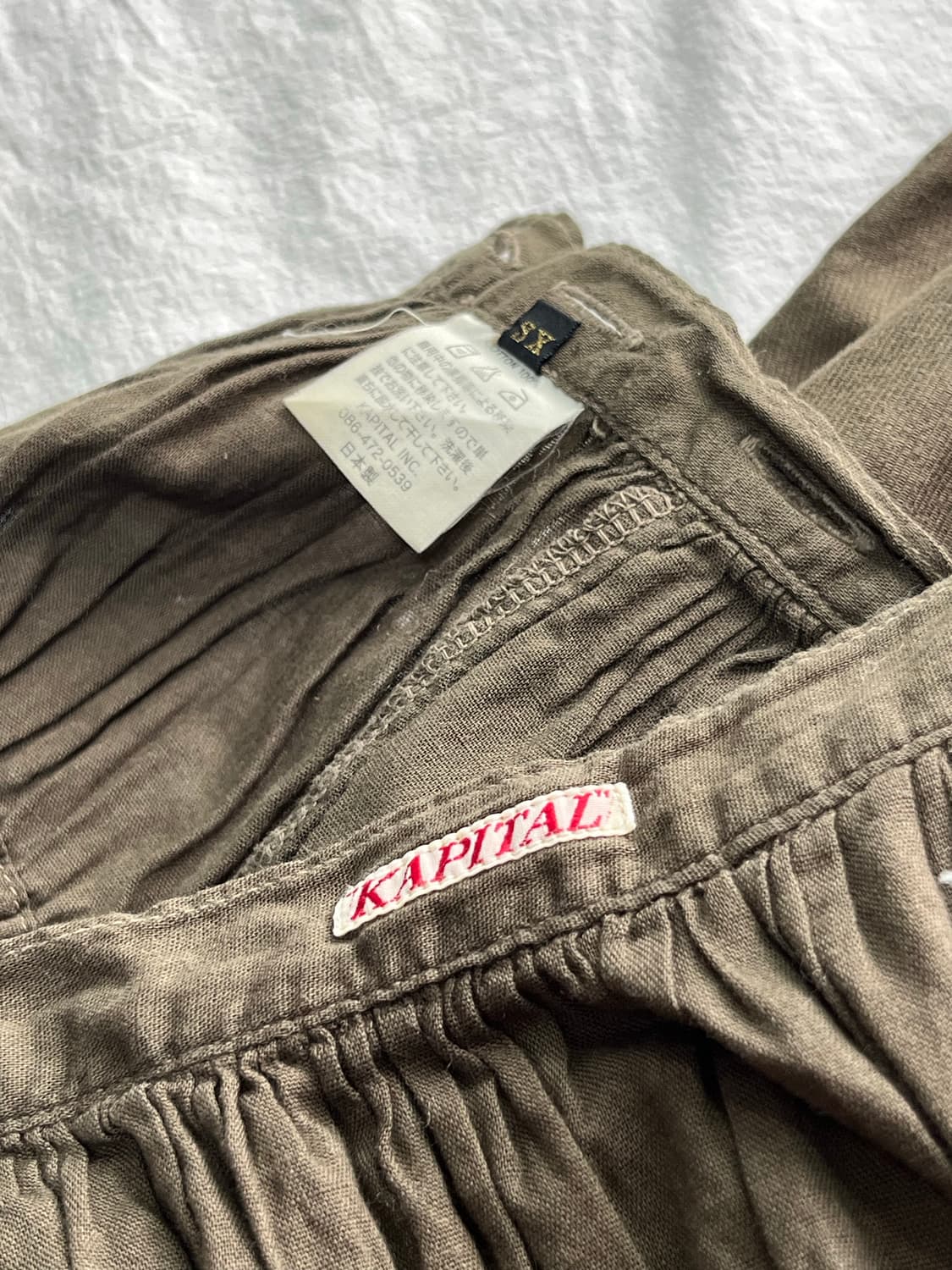 (0/XS) 캐피탈 링클 스커트 쇼츠 상품이미지8