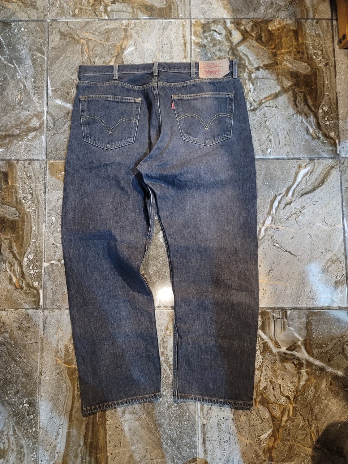 리바이스 501 흑청 (다크그레이) 빅사이즈  상품이미지2