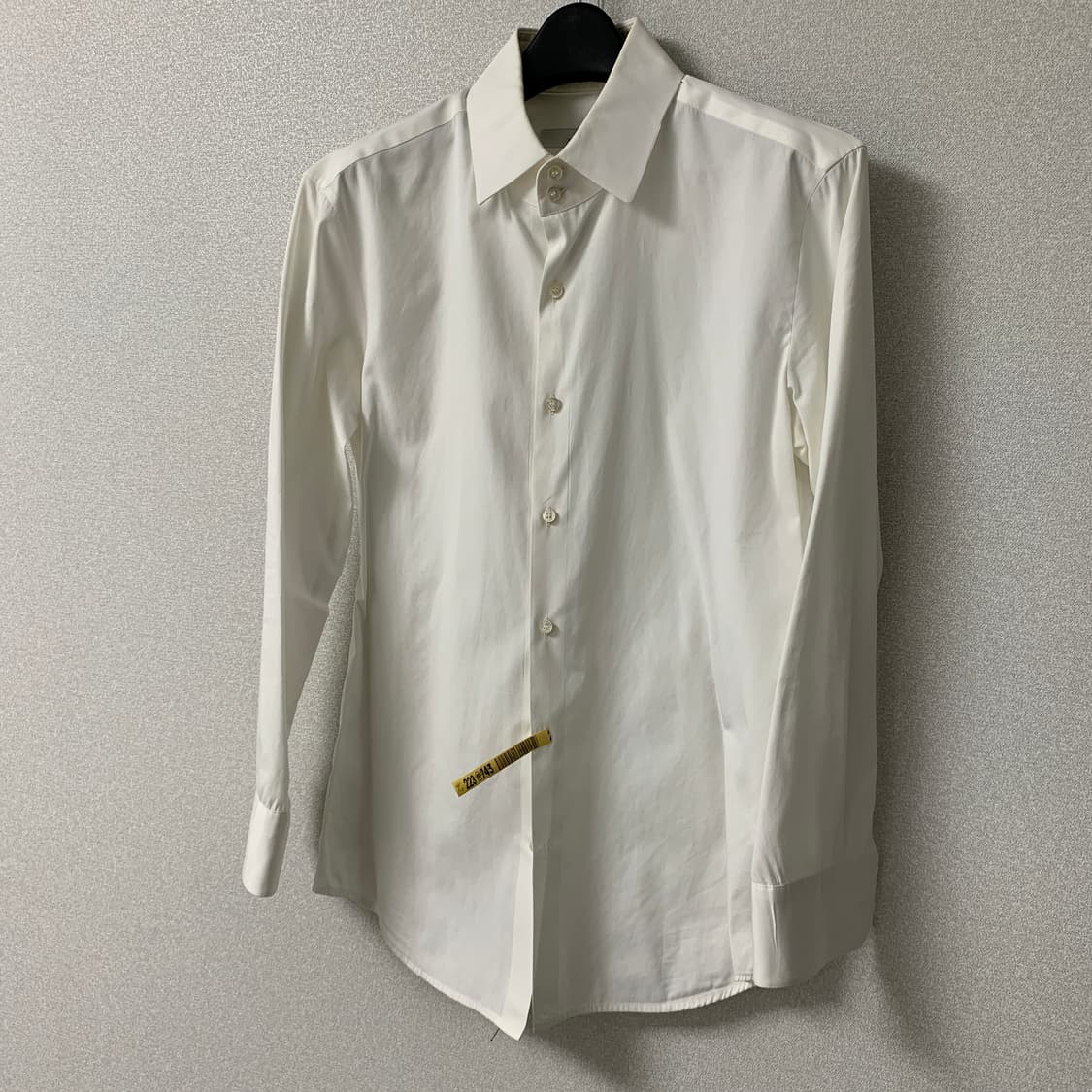 우영미 솔리드옴므 화이트 셔츠 (90남자 or 여자) 상품이미지1