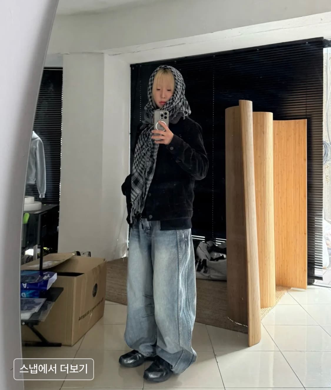 [3] 9999아카이브 Technical Curved Denim Jean 상품이미지5