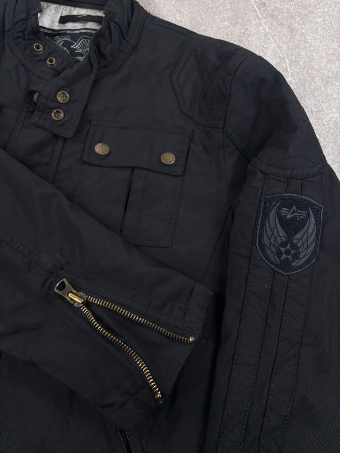 Alphaindustries Biker Jacket  상품이미지2