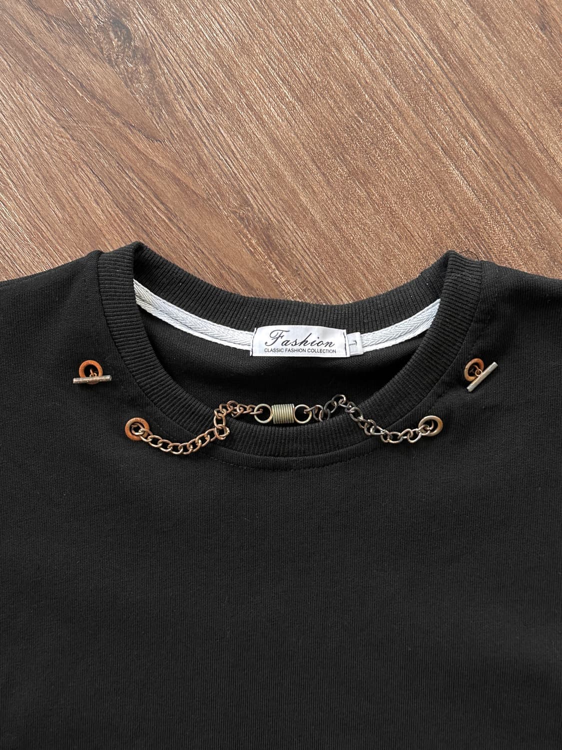 FaSHioN 체인 & 컷아웃 롱 슬리브 상품이미지9