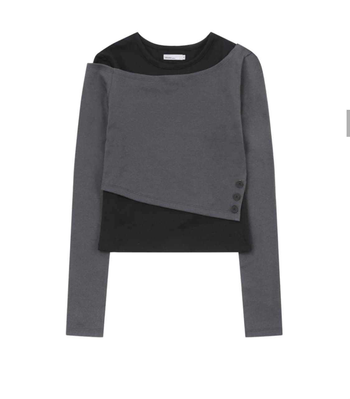 미세키서울 레이어드 긴팔 티셔츠 상품이미지6