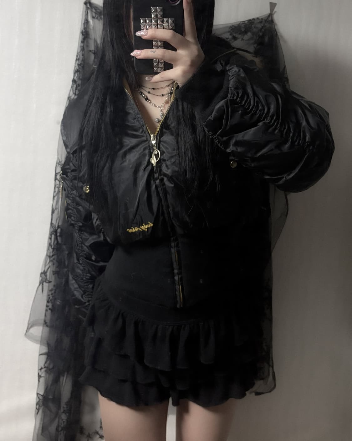 펑크 y2k ma-1 봄버 패딩 상품이미지2