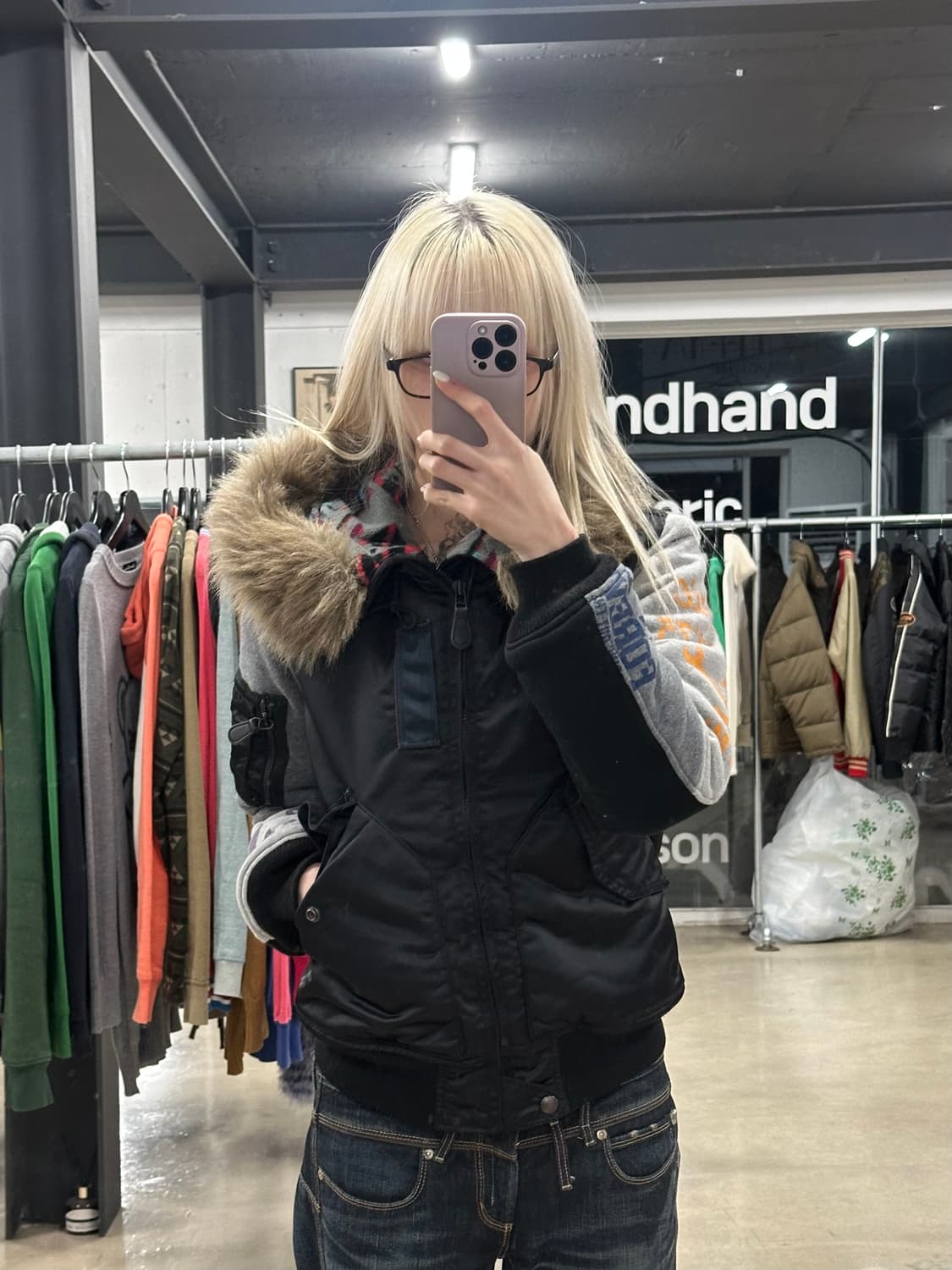 히스테릭 글래머 N-2B 플라이트 자켓 상품이미지3