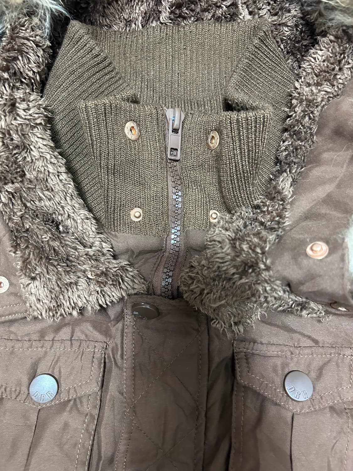 fur trimming field jacket 상품이미지3