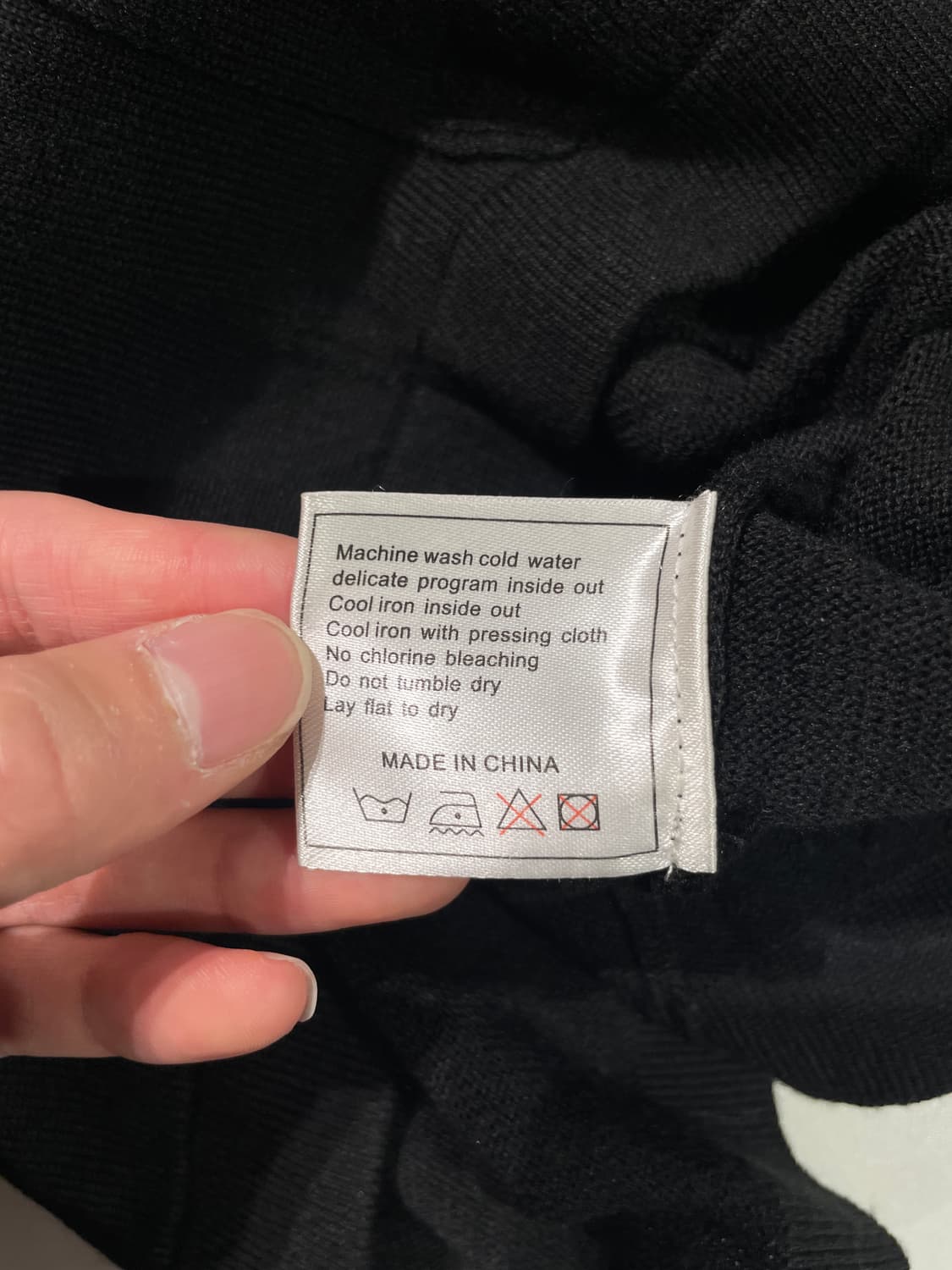 샤넬 유니폼 블랙 패널 울 아칼릭 가디건 상품이미지9