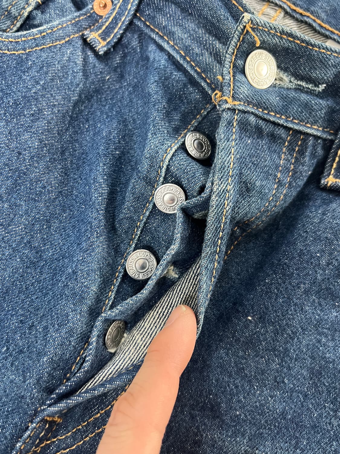 00s Levis 리바이스 501xx 버튼플라이 스트레이트 데님 팬츠 상품이미지6