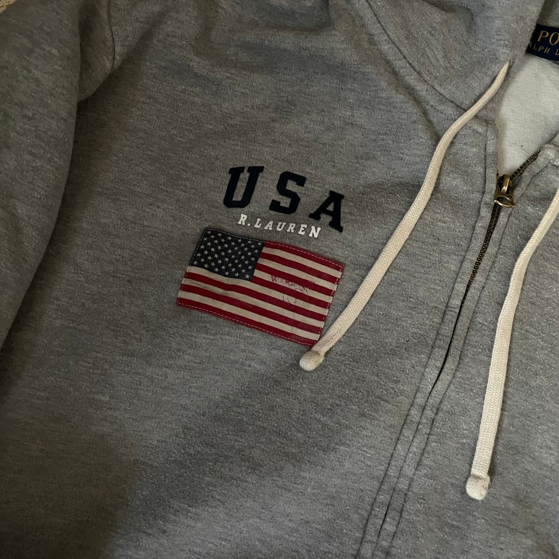 Polo Ralph Lauren Vintage Zip-Up Hoodie 상품이미지3