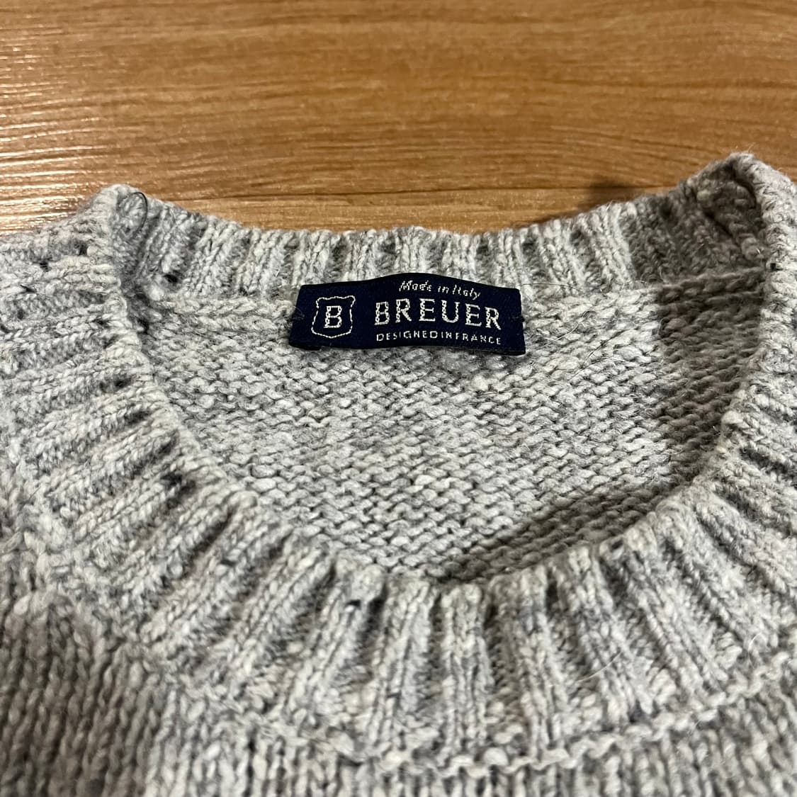 [95] 브로이어 알파카 니트 상품이미지3