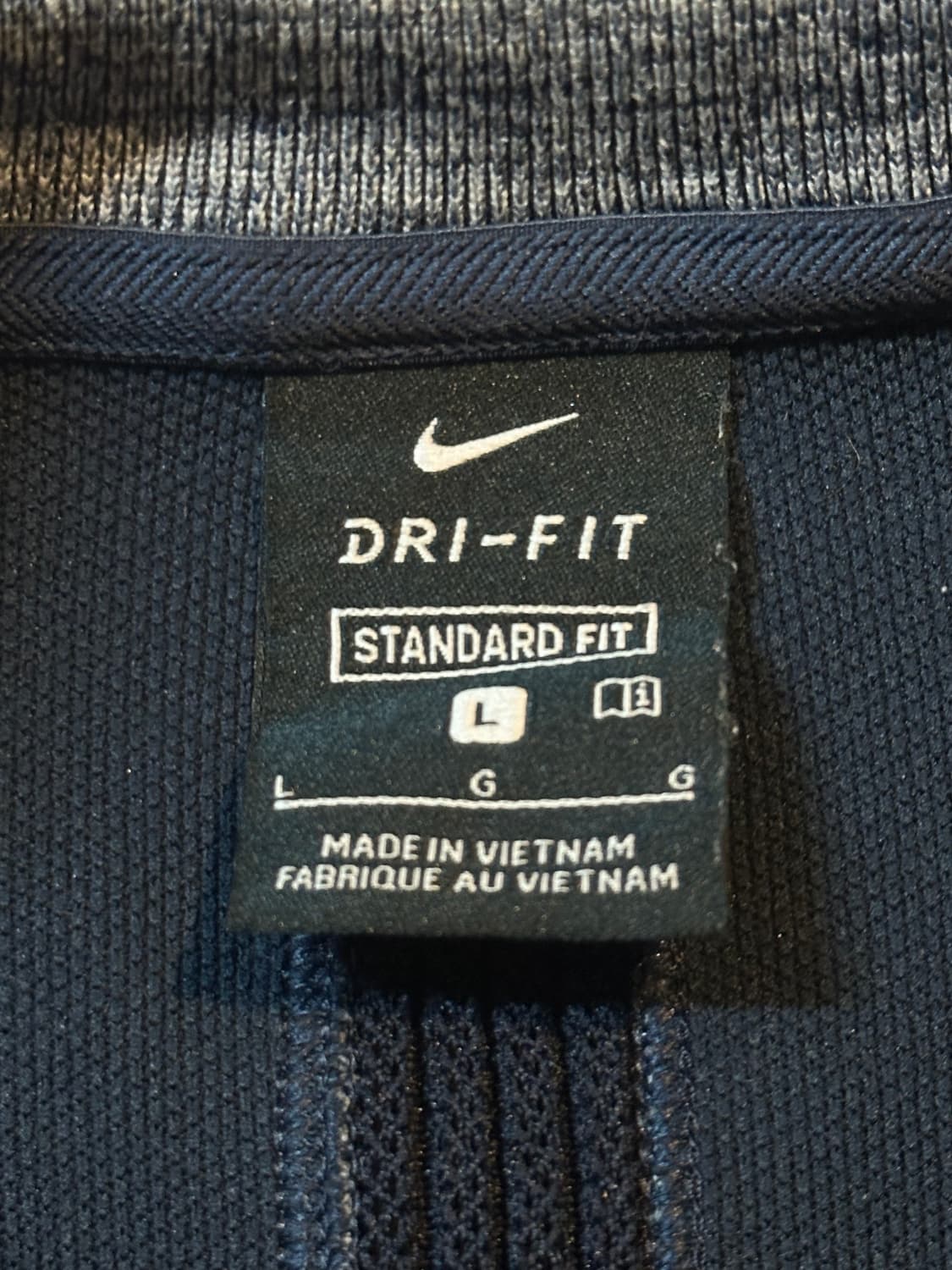 나이키 드라이핏 스우시 기능성 배색 맨투맨 상품이미지5