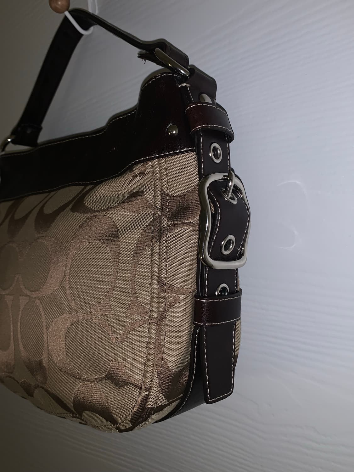 [S급] Coach side belt y2k shoulder bag 상품이미지5