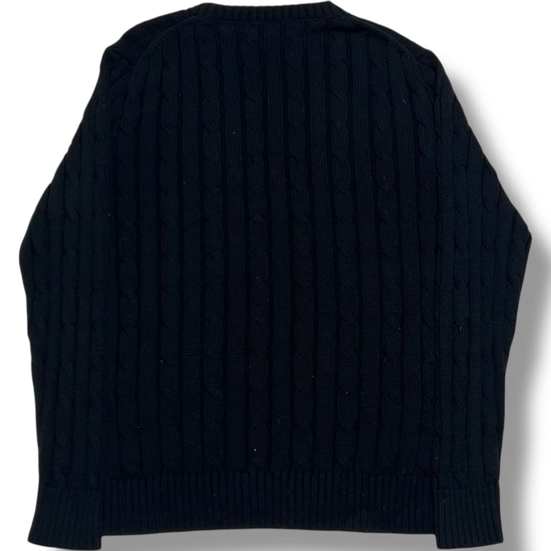 Polo Ralph Lauren 코튼 케이블 블랙 니트 상품이미지2