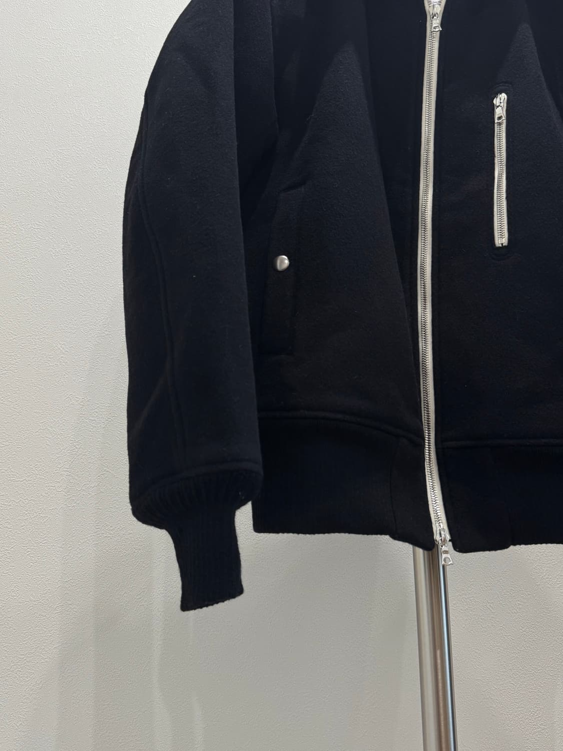 사스콰치패브릭스 13aw 울 블렌드 봄버 자켓 상품이미지2