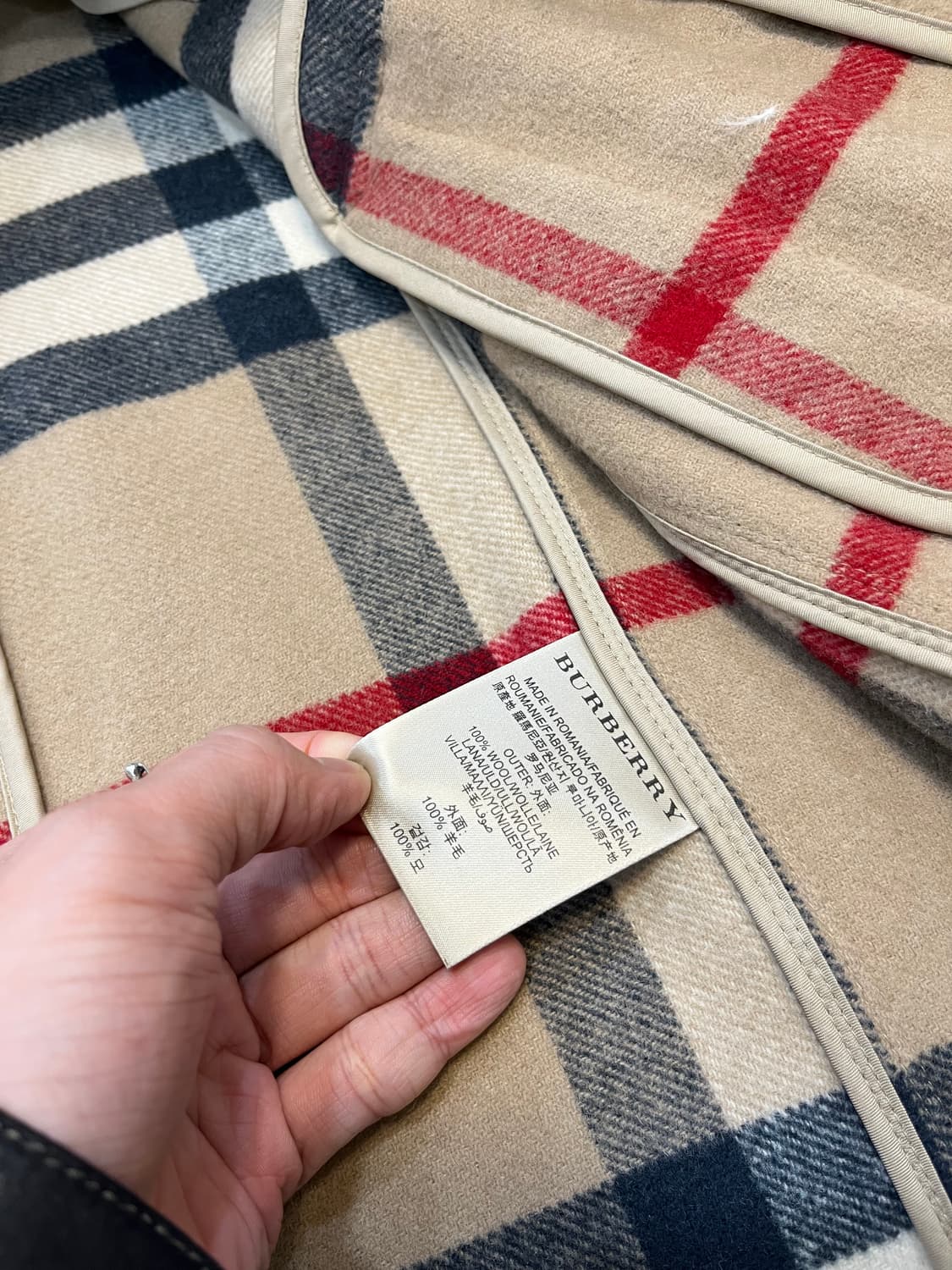 버버리 브릿 숏 더플 코트 상품이미지5