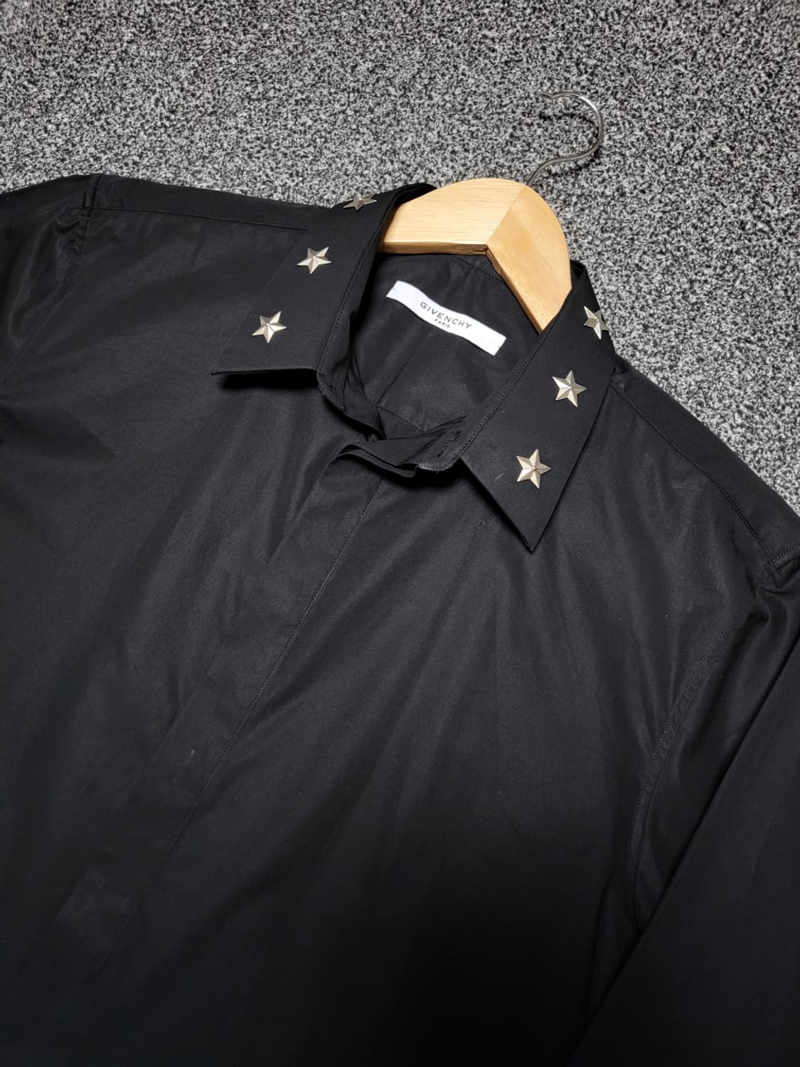 지방시 메탈스타패치 남성 셔츠 남방 100 상품이미지4