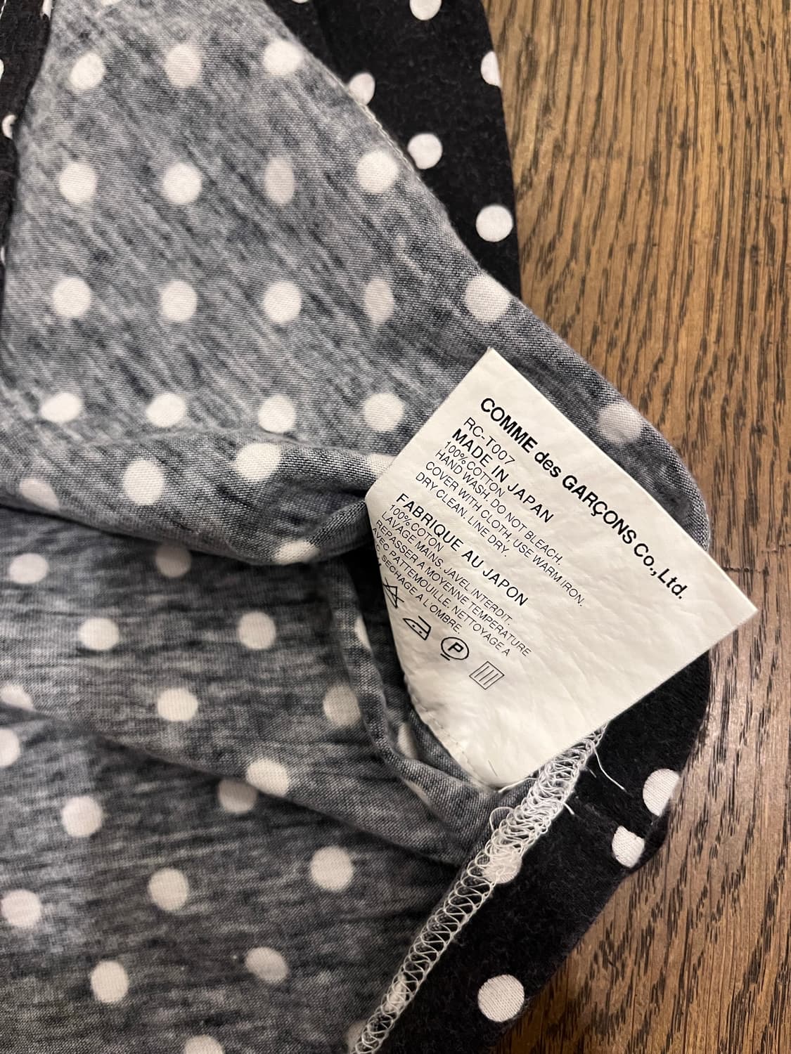 comme des garcons dot tee 상품이미지3