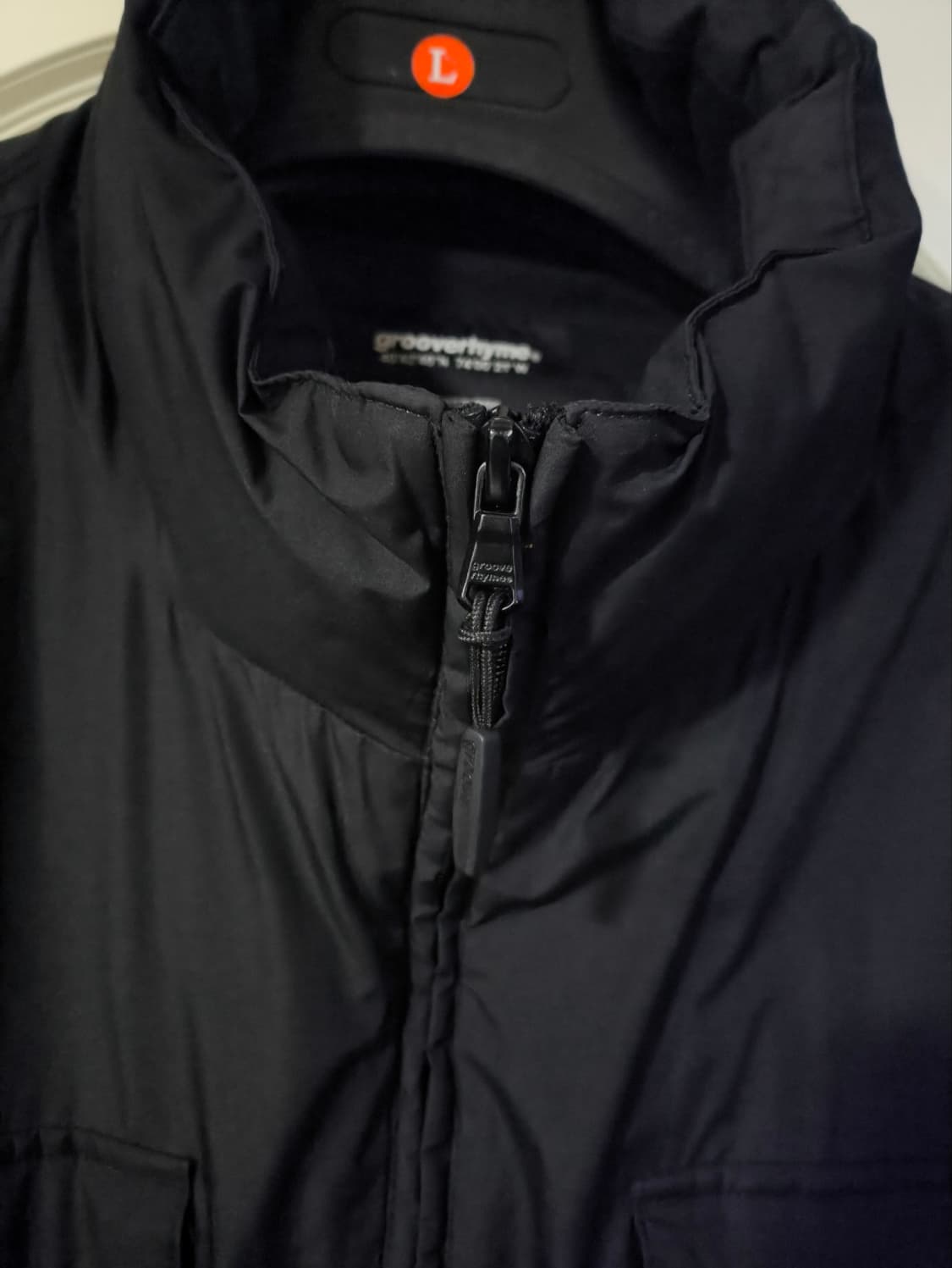 오버핏 XL 그루브라임 멀티포켓 패딩 상품이미지4