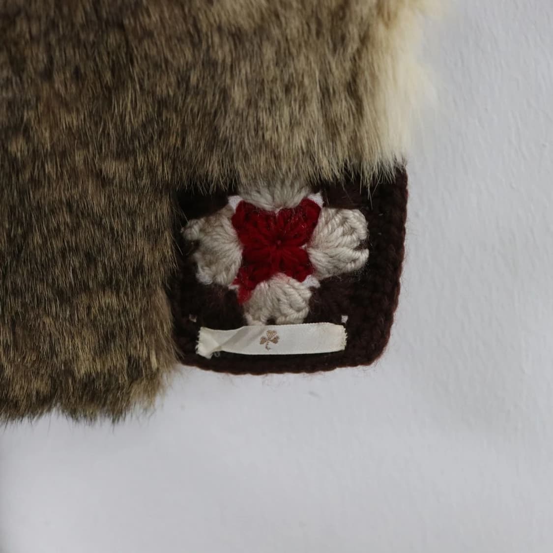 패치워크 울 니트 목도리 63349 상품이미지4