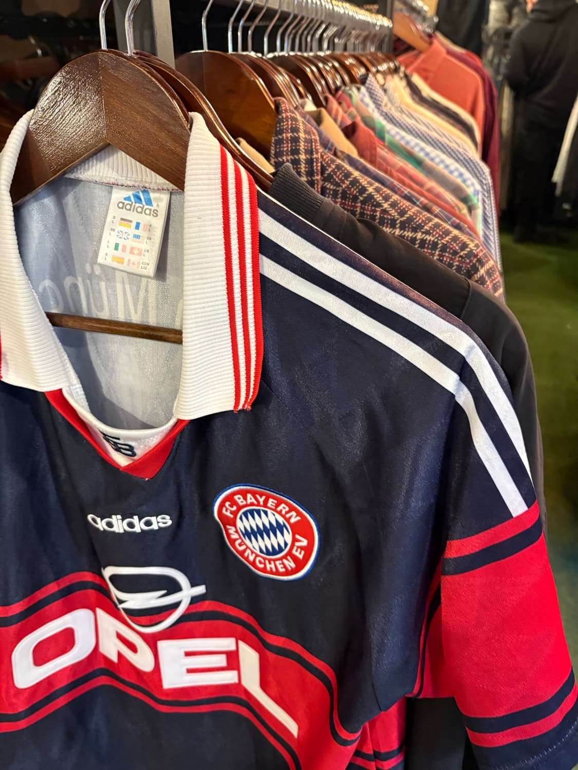 아디다스 97 99 바이에른 뮌헨 오펠 홈 유니폼 져지x 상품이미지2