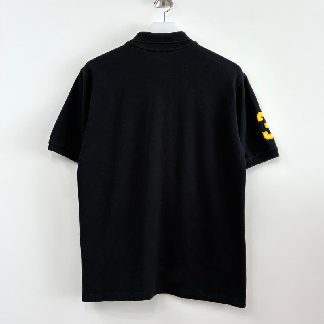 폴로 랄프로렌 골드 빅포니 블랙 카라 반팔 티셔츠 상품이미지3