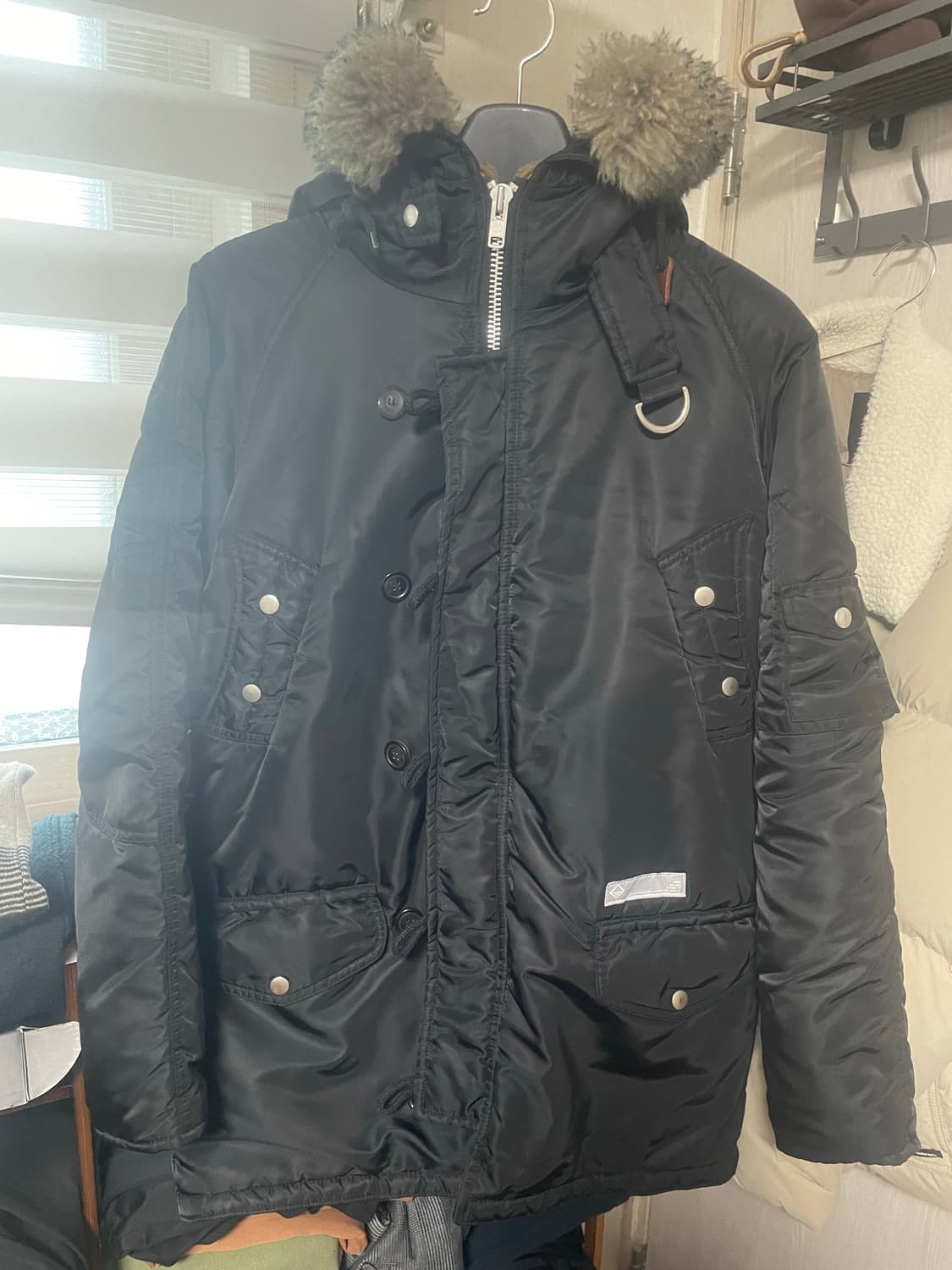 프리즘웍스 N3B 파카 105사이즈 상품이미지1