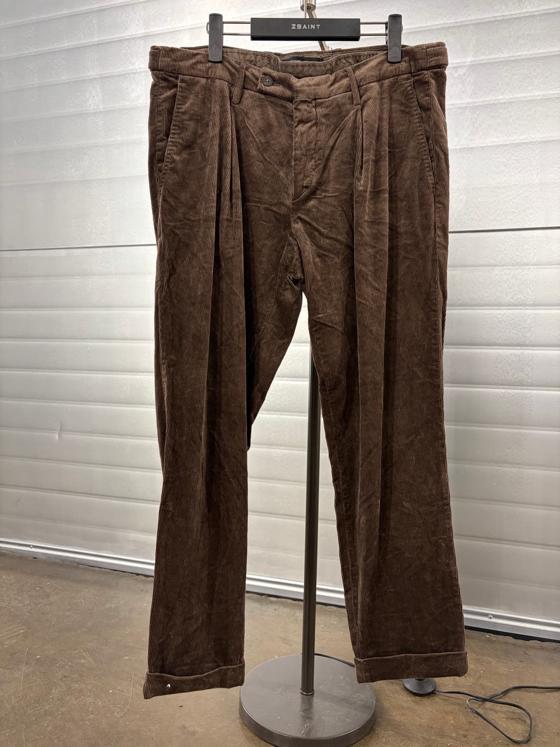 마이클 콜 코듀로이 팬츠 브라운 상품이미지2