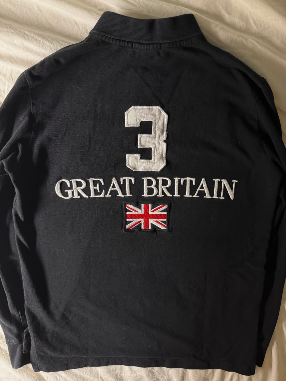 폴로 빅포니 브리튼 카라티 롱슬리브 블랙 상품이미지3