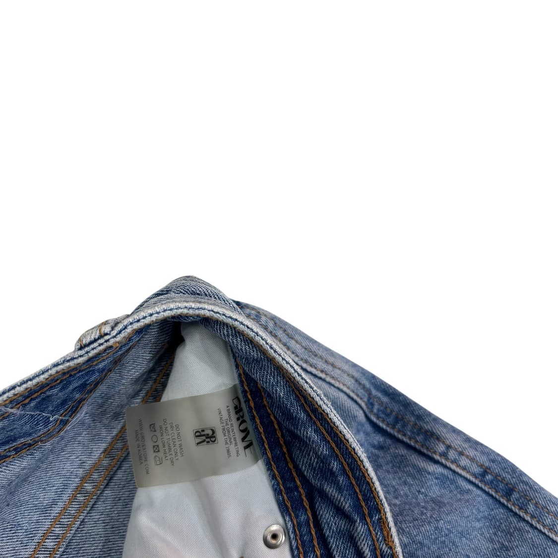 그로브 하프 데님 팬츠 상품이미지4