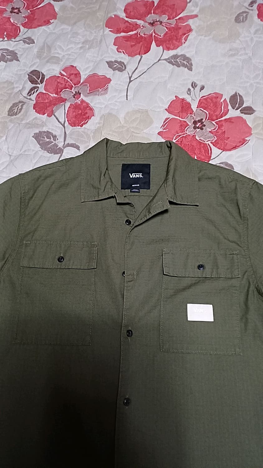 반스 반팔남방 100 가슴57 기장76 상품이미지3