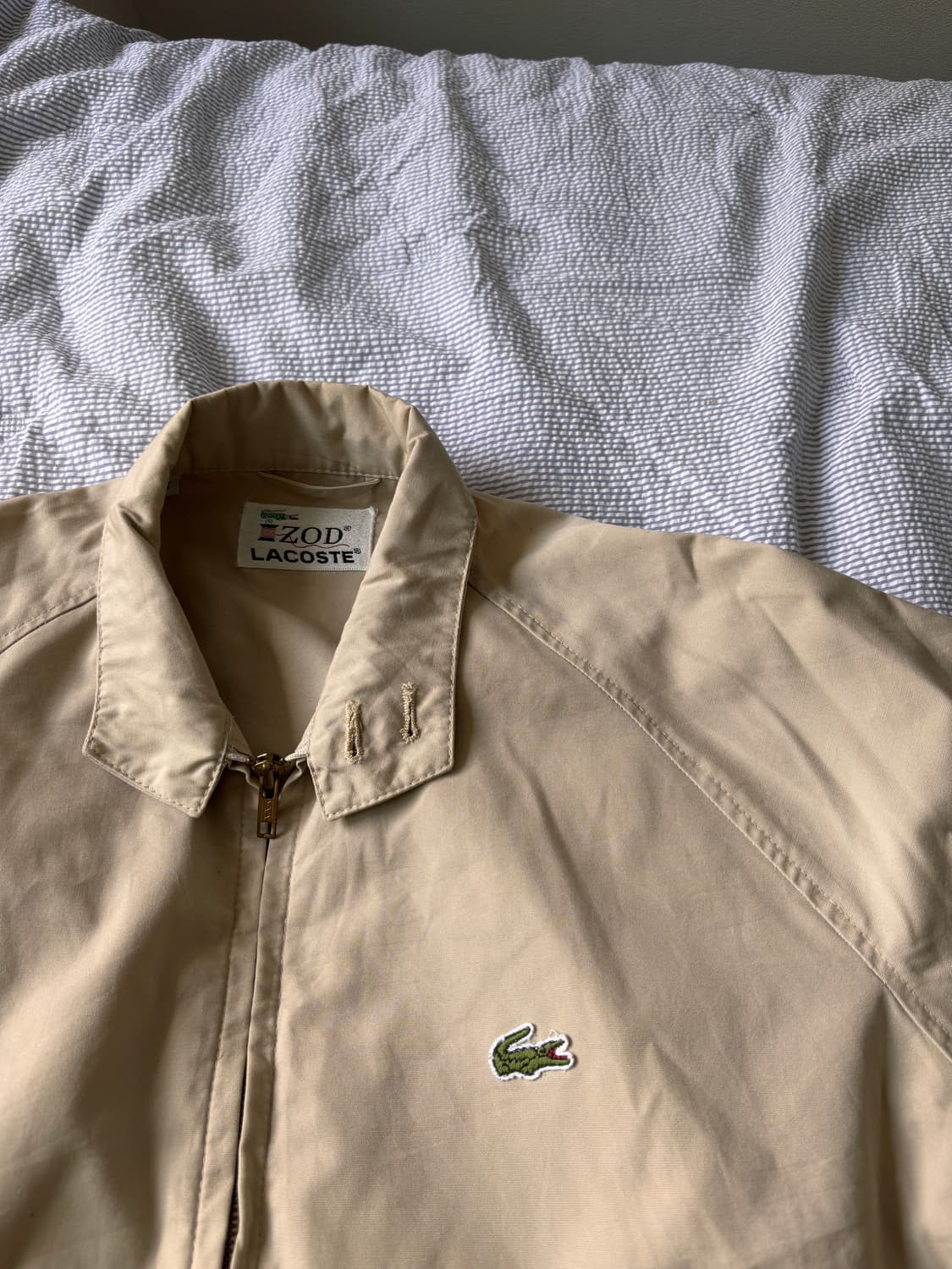 IZOD × LACOSTE 90s 빈티지 스윙탑 — 프레피룩의 시작 상품이미지1