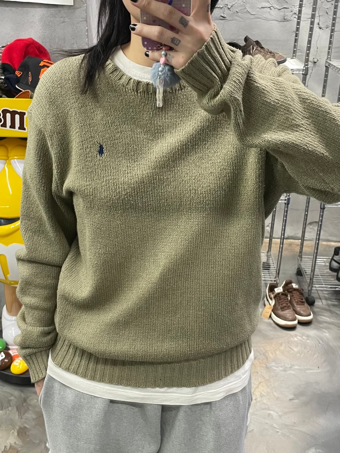 폴로 솔리드 니트 상품이미지6