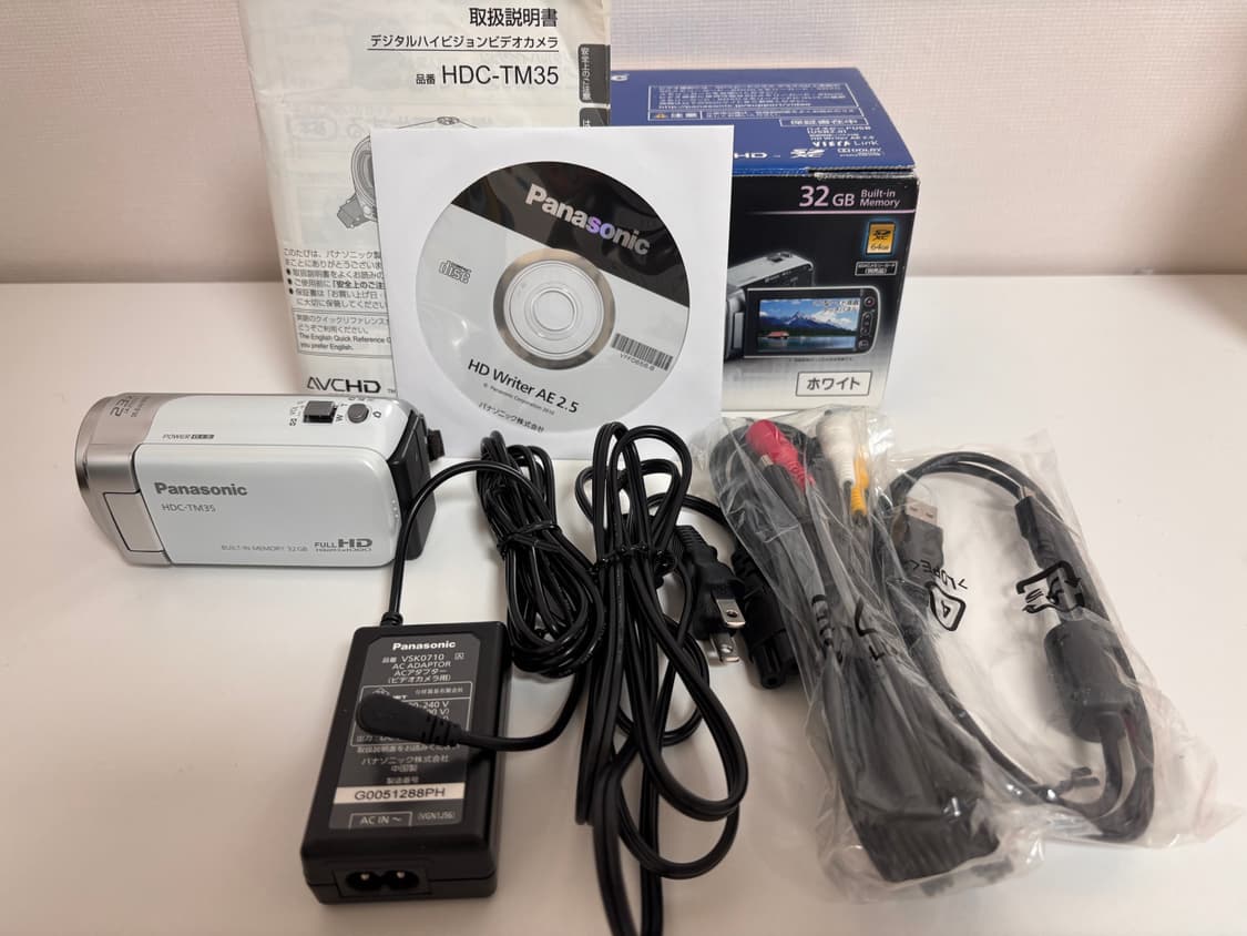 (풀박) 파나소닉 HDC-TM35 빈티지 캠코더 고마츠나나 캠코더 상품이미지1