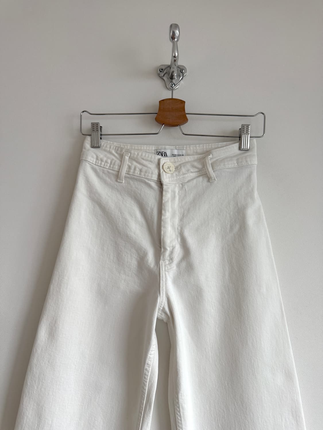 자라(ZARA) 화이트 팬츠 상품이미지2