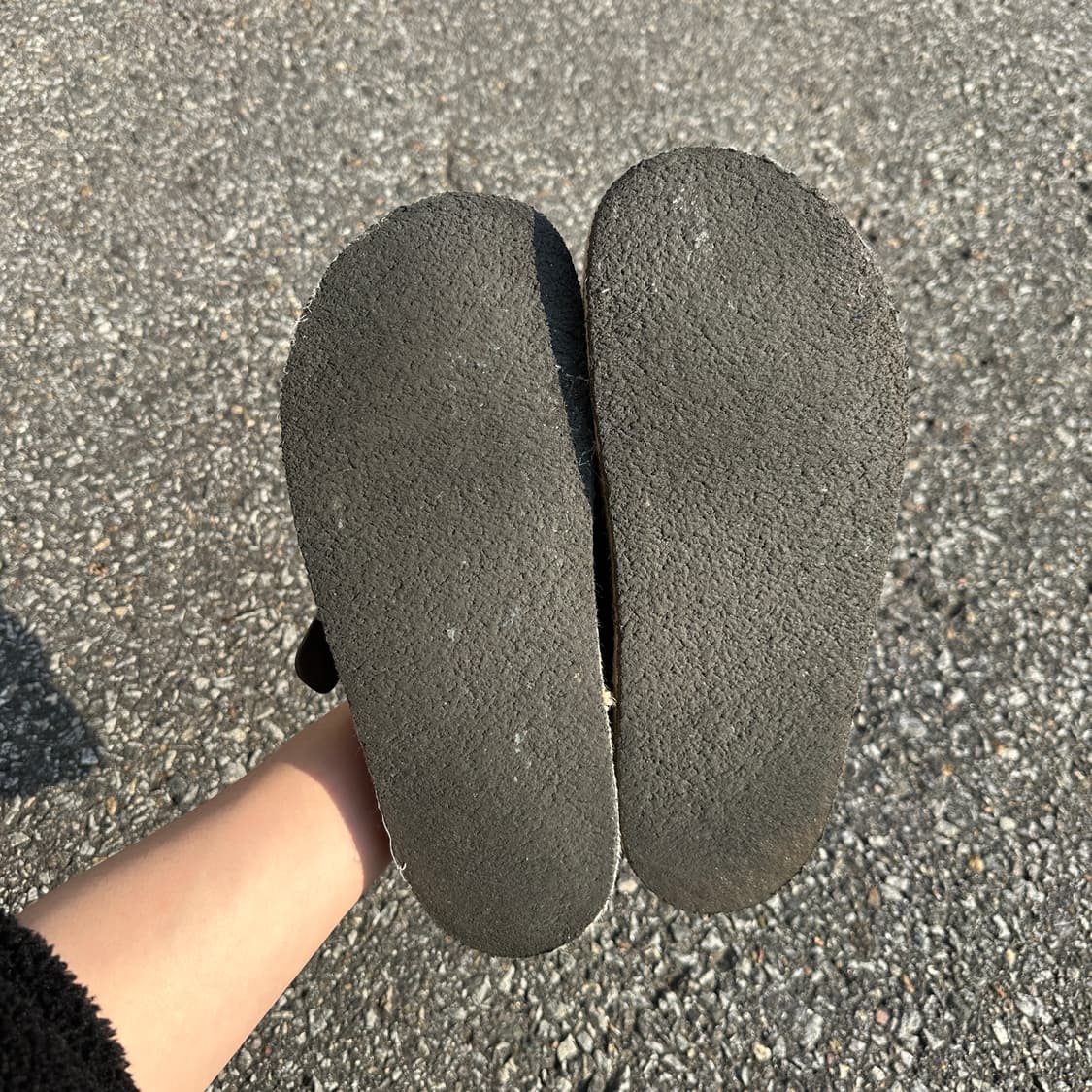 280 폴로 랄프로렌 스웨이드 클로그 뮬 보스턴 브라운 상품이미지6