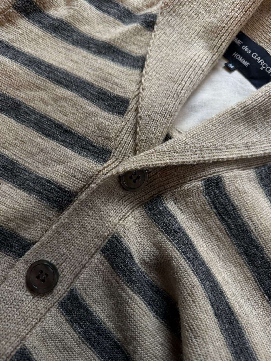 꼼데가르송 숄칼라 가디건 100 상품이미지4