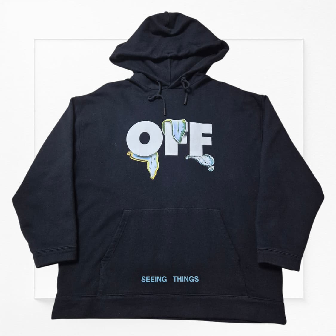 [셀럽 아이템🔥] BTS 정국 오프화이트 오버 후드 상품이미지1