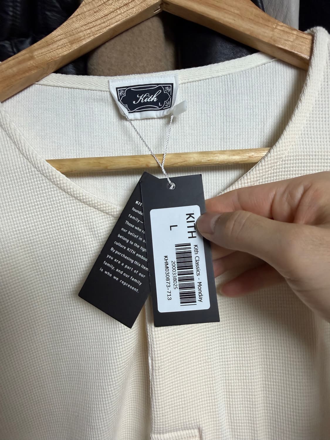 [L] kith 키스 와플 헨리넥 상품이미지3