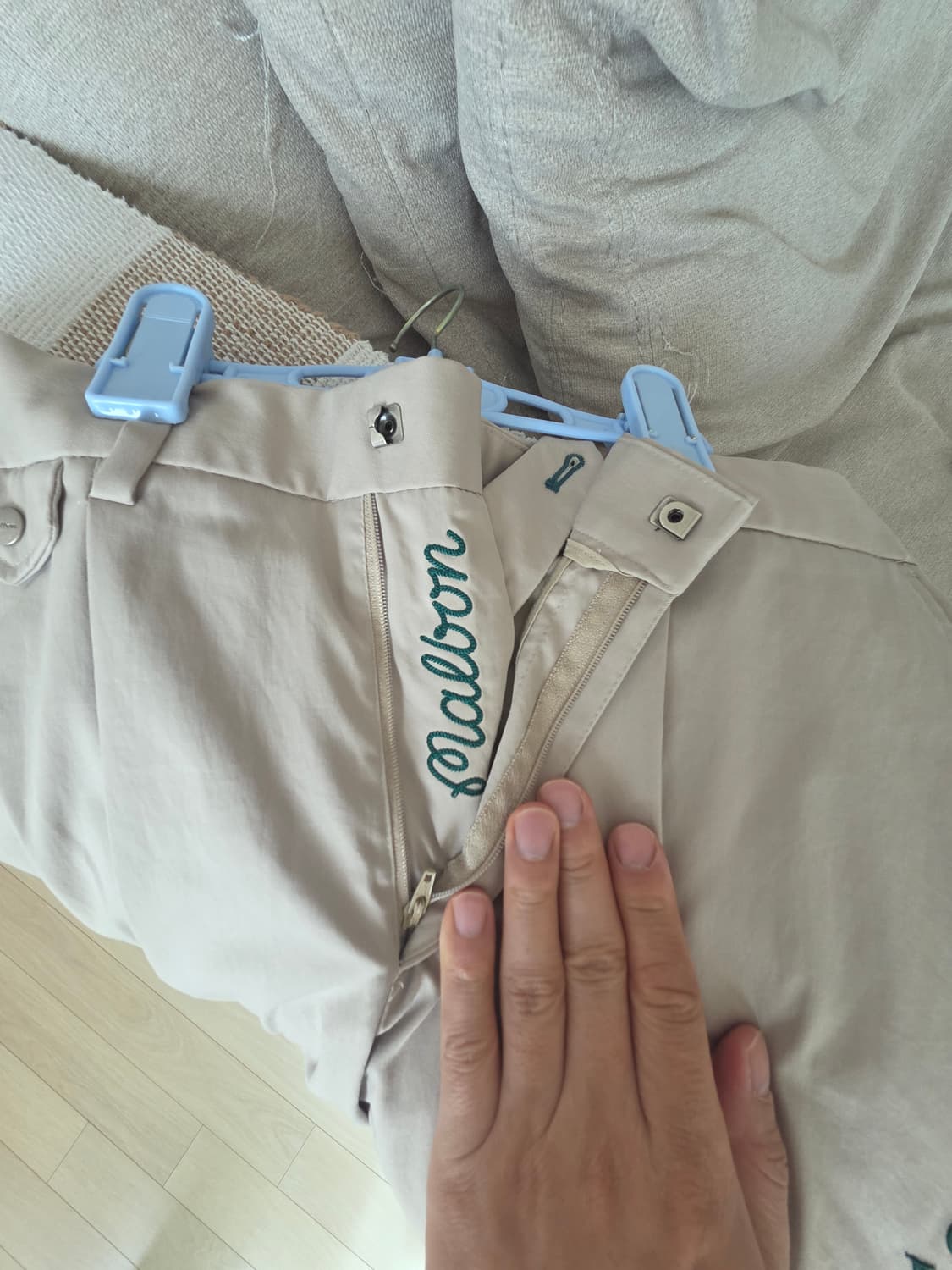 말본 봄 골프 면바지(35) 상품이미지8