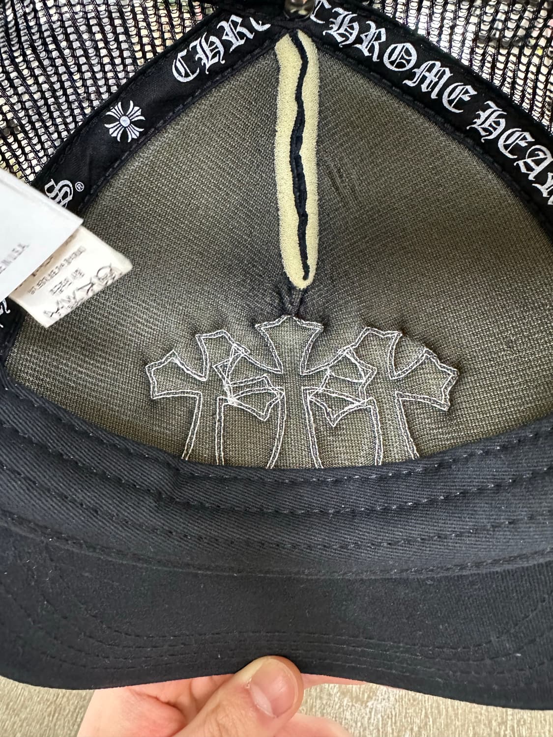 크롬하츠 세메터리 레더패치 트러거캡 상품이미지3