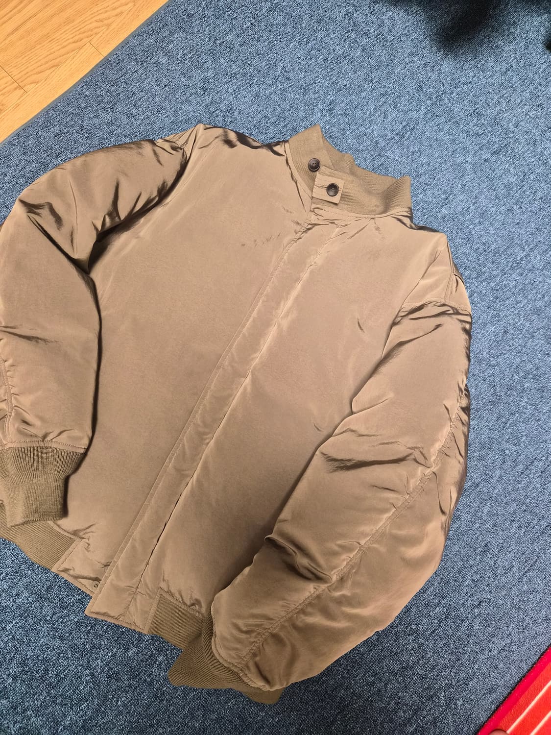 (3) 어나더오피스 레이어 블루종 다운 상품이미지1