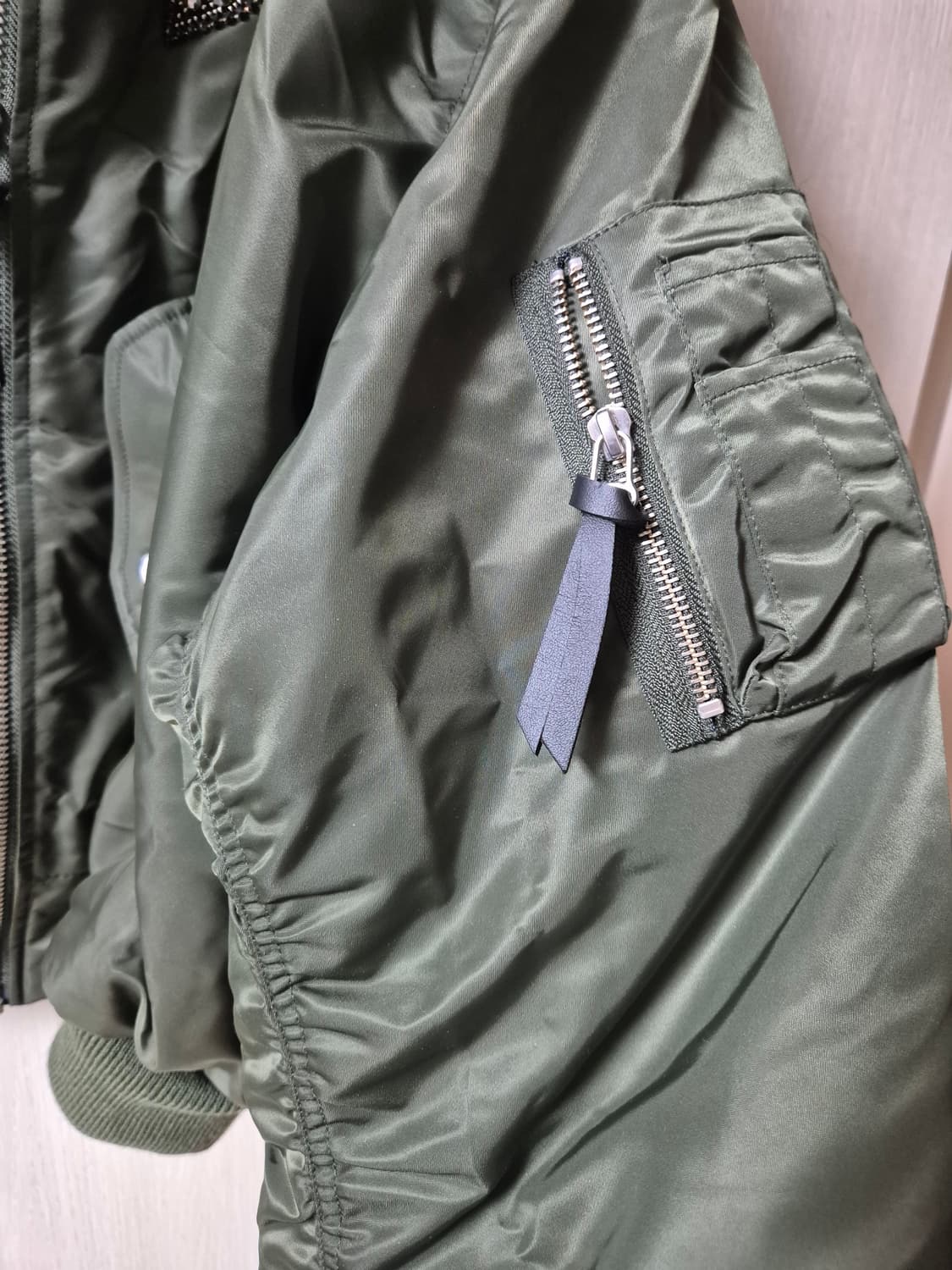 the kooples 더쿠플스 퍼 야상 자켓 블루종 점퍼 상품이미지7